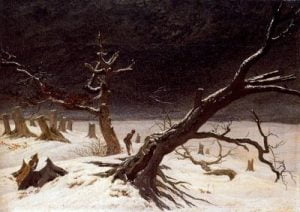 1811. Paisaje de invierno.