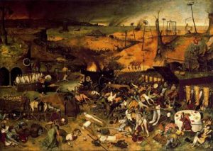 El triunfo de la muerte. 1557.