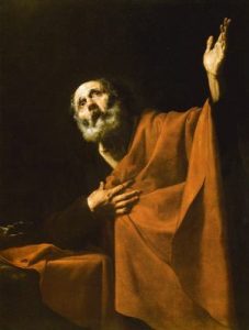 San Pedro penitente.