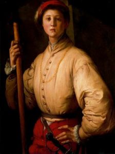 1528-30. Retrato de Halberdier.