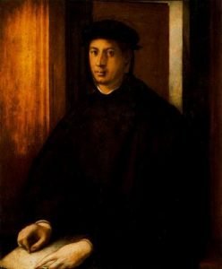 1534-35. Retrato de Alejandro de Medicis.