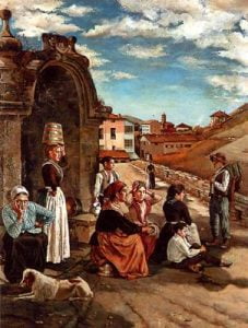 1888. La fuente de Eibar.