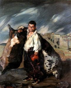 1907. El enano Gregorio el botero. Museo del Hermitage. San Petersburgo. Rusia.