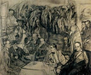 1920-36. Mis amigos. Museo Zuloaga. Zumaia y Pedraza.