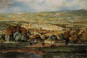 Paisaje de Alhama. 1923.
