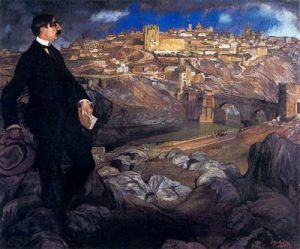Retrato de Maurice Barrès. 1913.