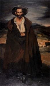 Segoviano. 191 x 116 cm.