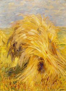 1907. Gavilla de grano.