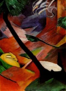 1912. Ciervos en el bosque II.