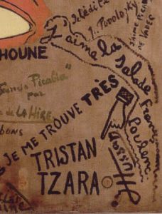 Poulenc y Tzara_dedi