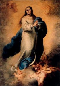 1660-1665. Inmaculada Concepción del Escorial. 206 x 144 cm. Museo del Prado. Madrid. España.