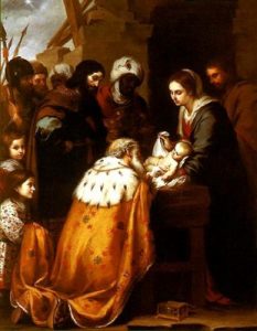 1660-65. Adoración de los Magos. 190 x 146 cm. The Toledo Museum of Art. Toledo. Ohio. USA.