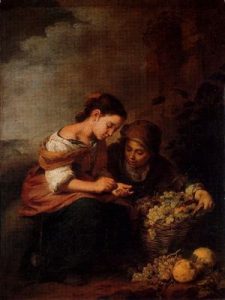 1670-75. Joven frutera. 145,5 x 113 cm. Alte Pinakothek. Munich. Alemania.