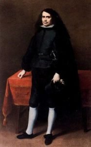 1670. Caballero de golilla. 198 x 127 cm. Museo del Prado. Madrid. España.