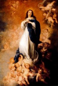 1679. Inmaculada Concepción de los Venerables. 274 x 190 cm. Museo del Prado. Madrid. España.
