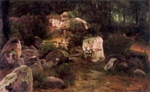 1894. Paisaje con peñas.