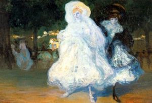 1904. Champs Elysées. 81 x 120 cm. Abadía de Montserrat.