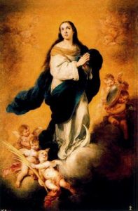 Inmaculada. 96 x 64cm. Museo del Prado. Madrid. España.