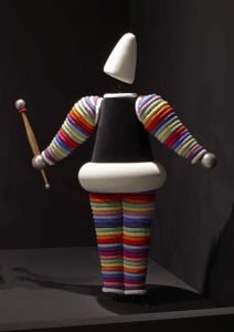 Oskar Schlemmer Ballet Triádico Serie rosa bialarin turco I