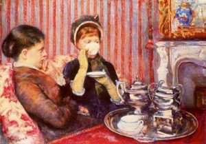 1880. Una taza de té.