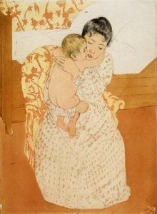 1890-91. Cariño de madre.