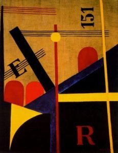 1920. Gran pintura del ferrocarril. Óleo sobre lienzo. 100 x 77 cm. Colección Thyssen-Bornemisza. Madrid. España.