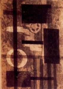 1922. Fotograma. Papel de calco.