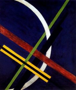 Arquitectur I. Óleo sobre lienzo.