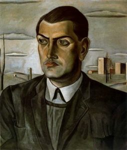 Retrato Luis Buñuel. Dalí.