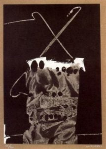 1965. Mutilados de paz con textos de Rafael Alberti. Grabado.