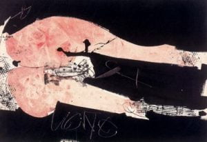 1966. Eva. Pintura sobre papel.