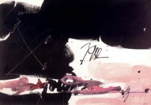 1968. Sin Título. Pintura sobre papel.