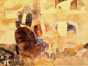 1917. Las ocho en punto de la tarde.