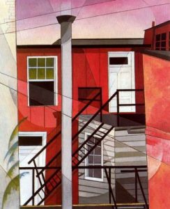 1921. Conveniencias modernas. Óleo sobre lienzo.