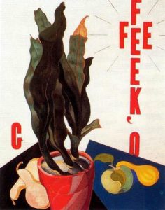1923. Retrato de cartel, Georgia O´Keeffe.