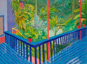 David Hockney, Garden #3, 2016 1/16/18 #metmuseum