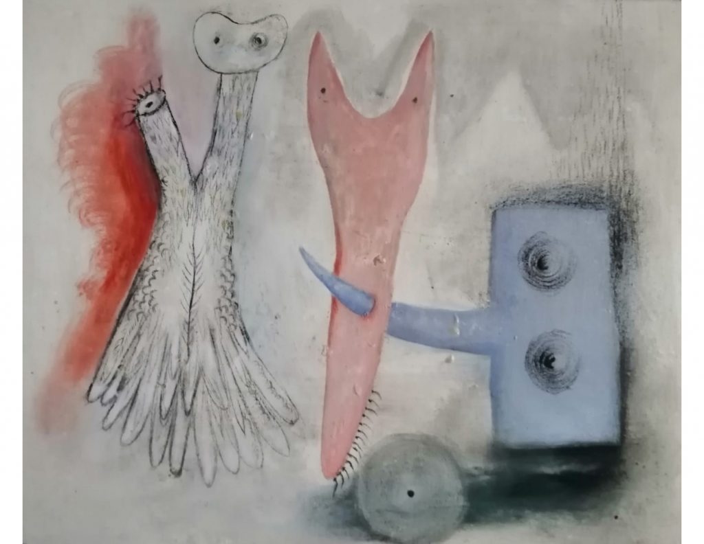 Sin Título. Óleo sobre lino. 81 x 100 cm