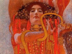 Detalle de Hygieia de Klimt para blog milartienda