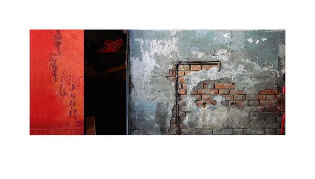 Pared con rojo, fotografía de Carmelo Trenado para milartienda.com