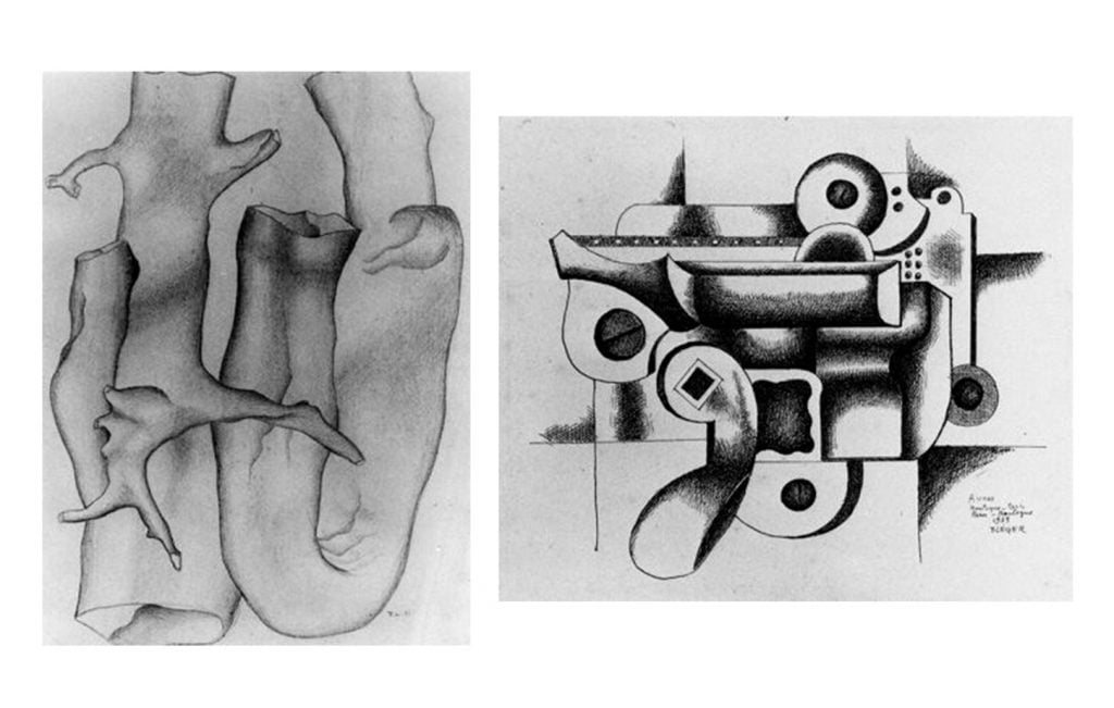 Dibujos de Leger en el Pompidou para blog milartienda.com